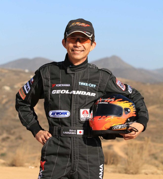 2018アジアクロスカントリーラリーに参戦する塙郁夫