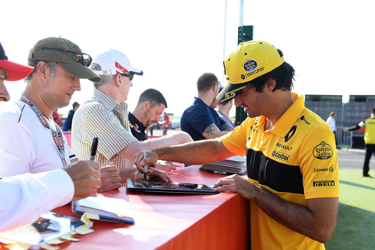 2018年F1第10戦イギリスGP　カルロス・サインツJr.