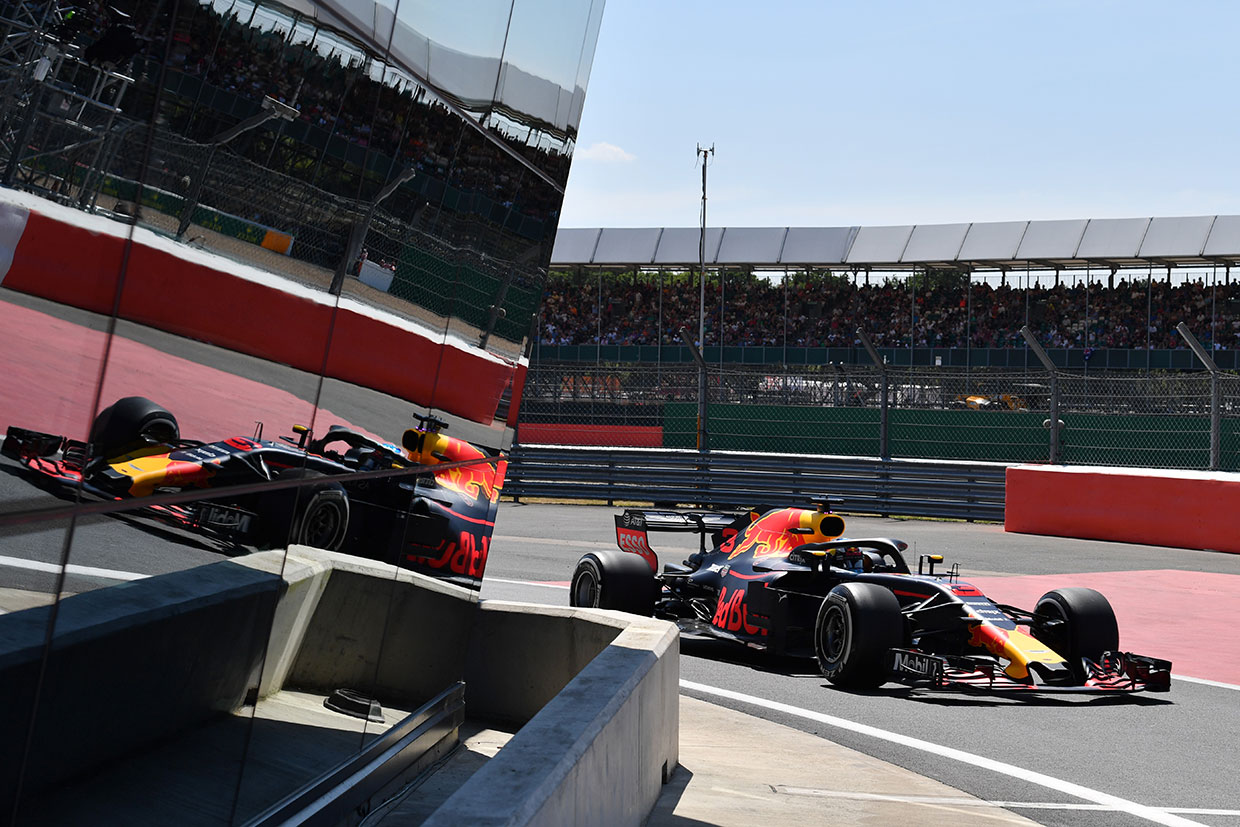 2018年F1第10戦イギリスGP　ダニエル・リカルド