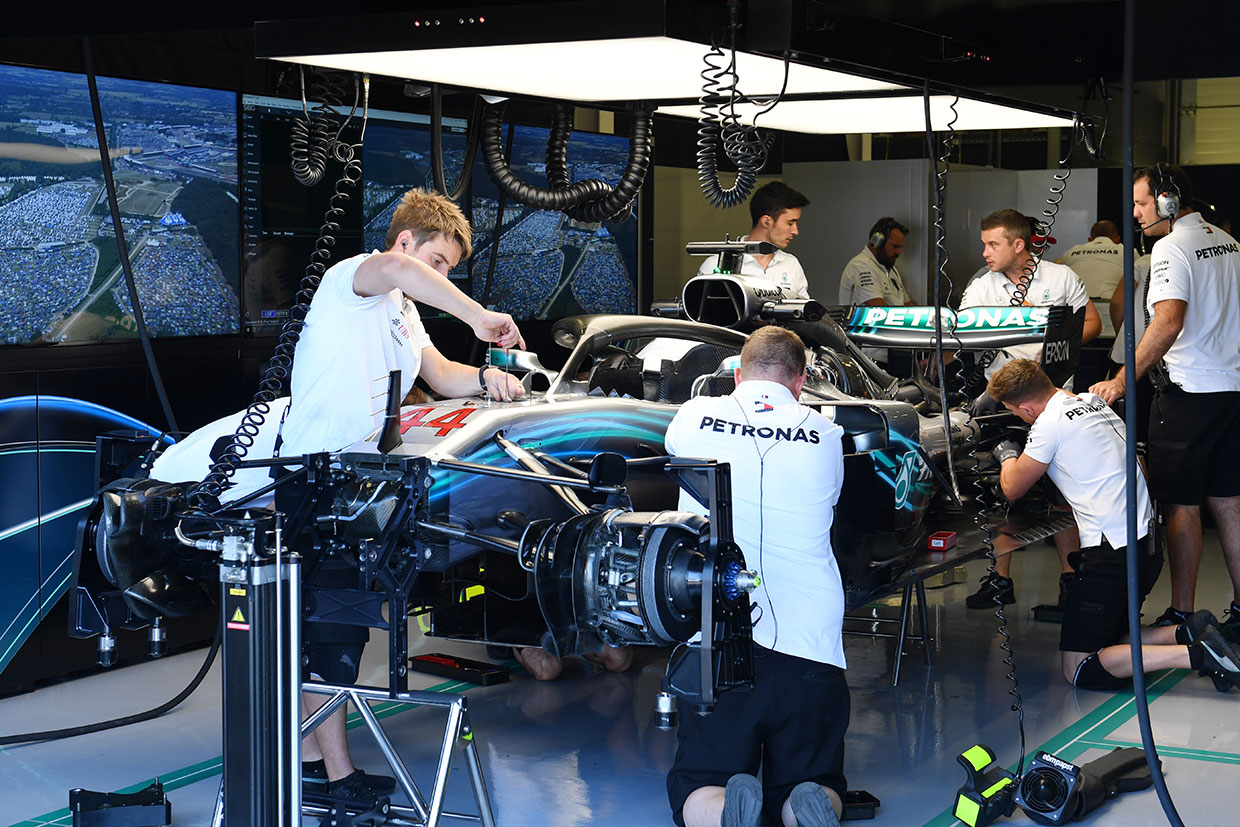 2018年F1第10戦イギリスGP　ルイス・ハミルトン