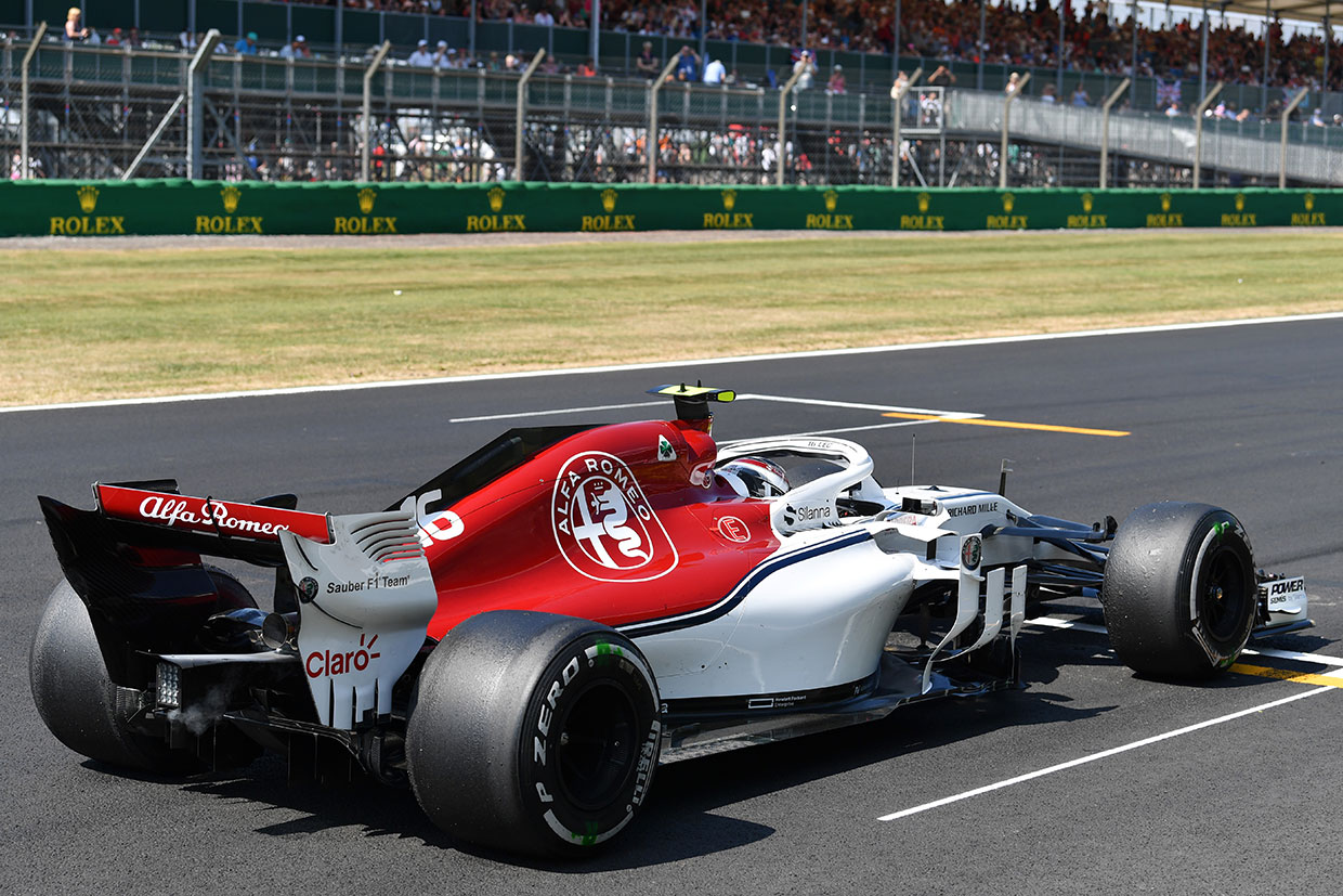 2018年F1第10戦イギリスGP　シャルル・ルクレール