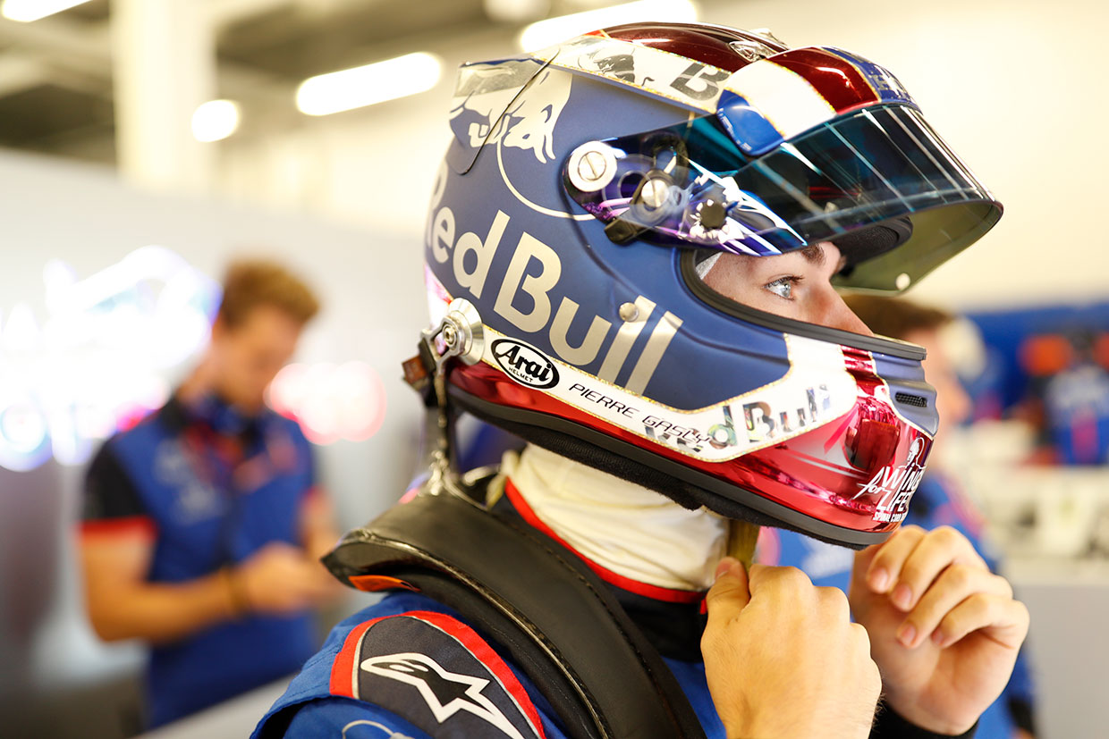 2018年F1第10戦イギリスGP　ピエール・ガスリー