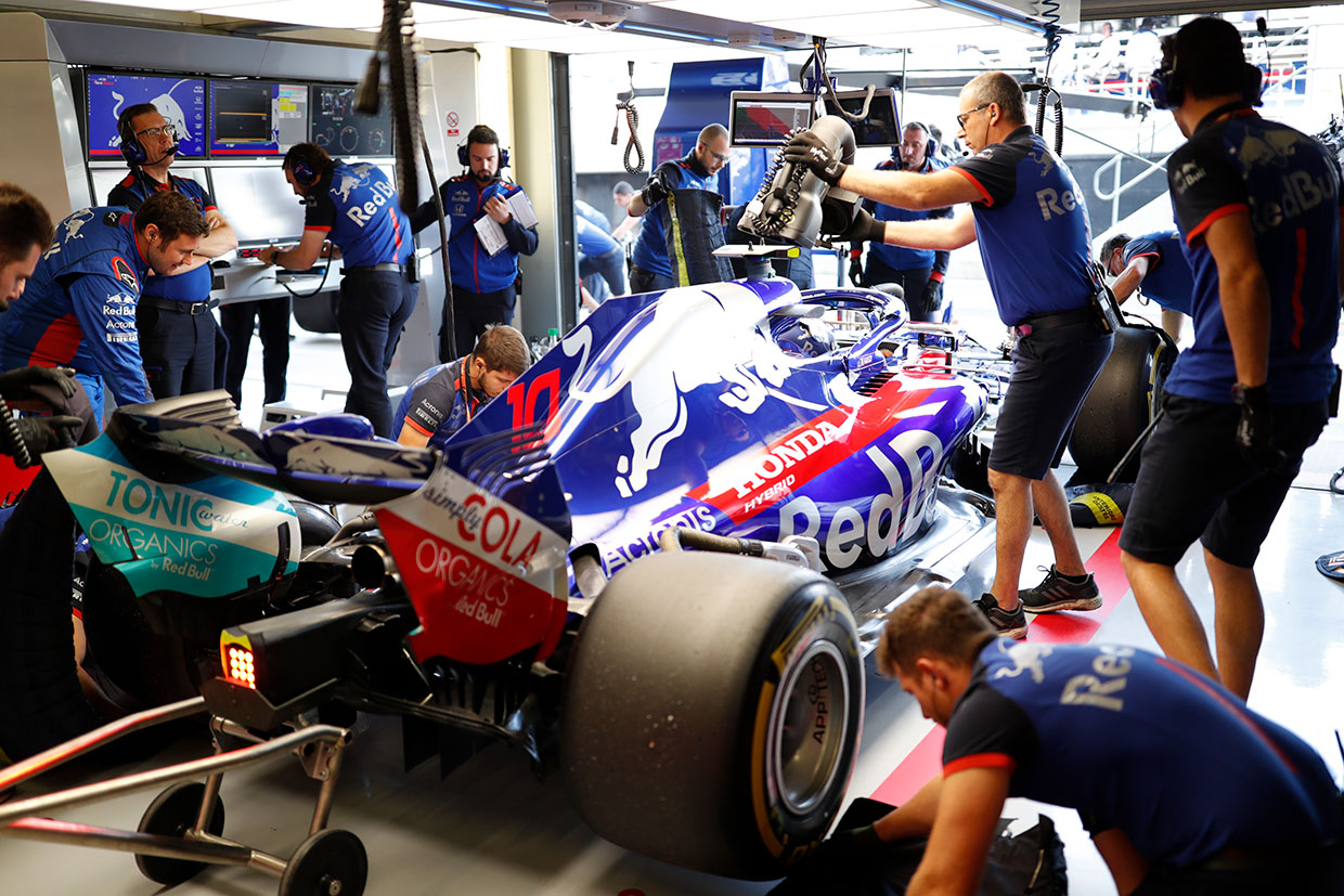 2018年F1第10戦イギリスGP　トロロッソ・ホンダ