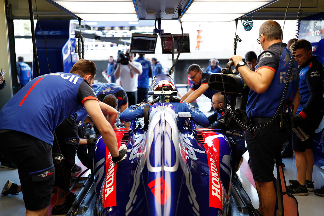 2018年F1第10戦イギリスGP　トロロッソ・ホンダ