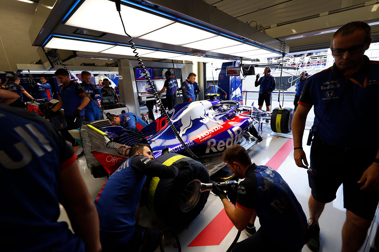2018年F1第10戦イギリスGP　トロロッソ・ホンダ