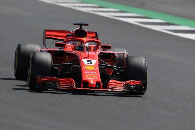 2018年F1第10戦イギリスGP　セバスチャン・ベッテル