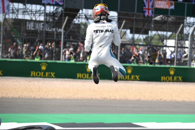 2018年F1第10戦イギリスGP　ルイス・ハミルトン