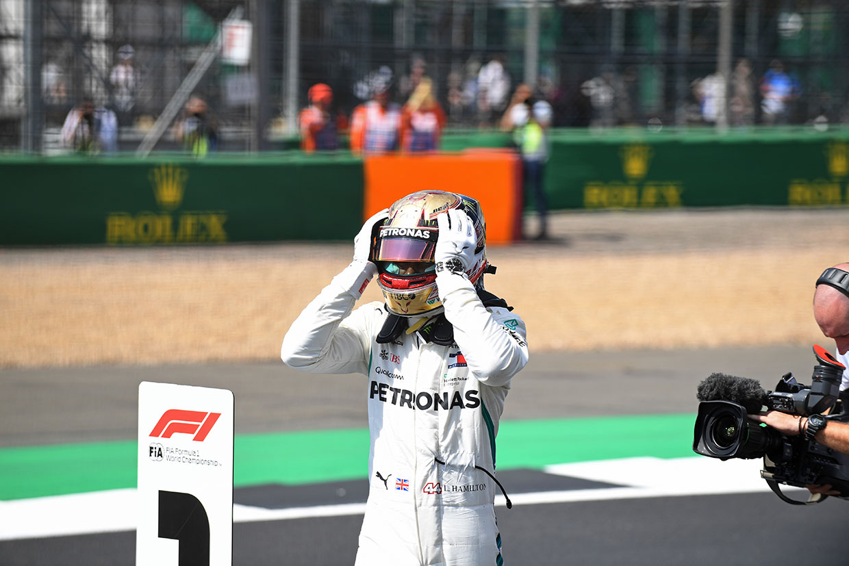 2018年F1第10戦イギリスGP　ルイス・ハミルトン