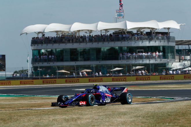2018年F1第10戦イギリスGP　ピエール・ガスリー