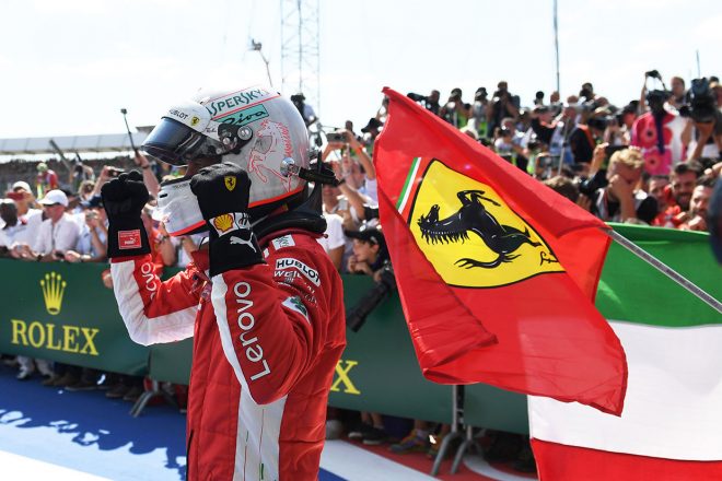 2018年F1第10戦イギリスGP　セバスチャン・ベッテル