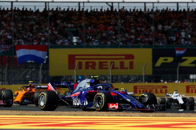 2018年F1第10戦イギリスGP　ピエール・ガスリー