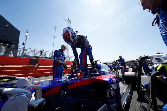 2018年F1第10戦イギリスGP　ピエール・ガスリー