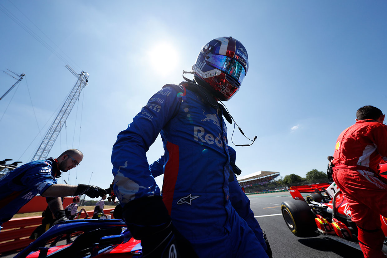 2018年F1第10戦イギリスGP　ピエール・ガスリー