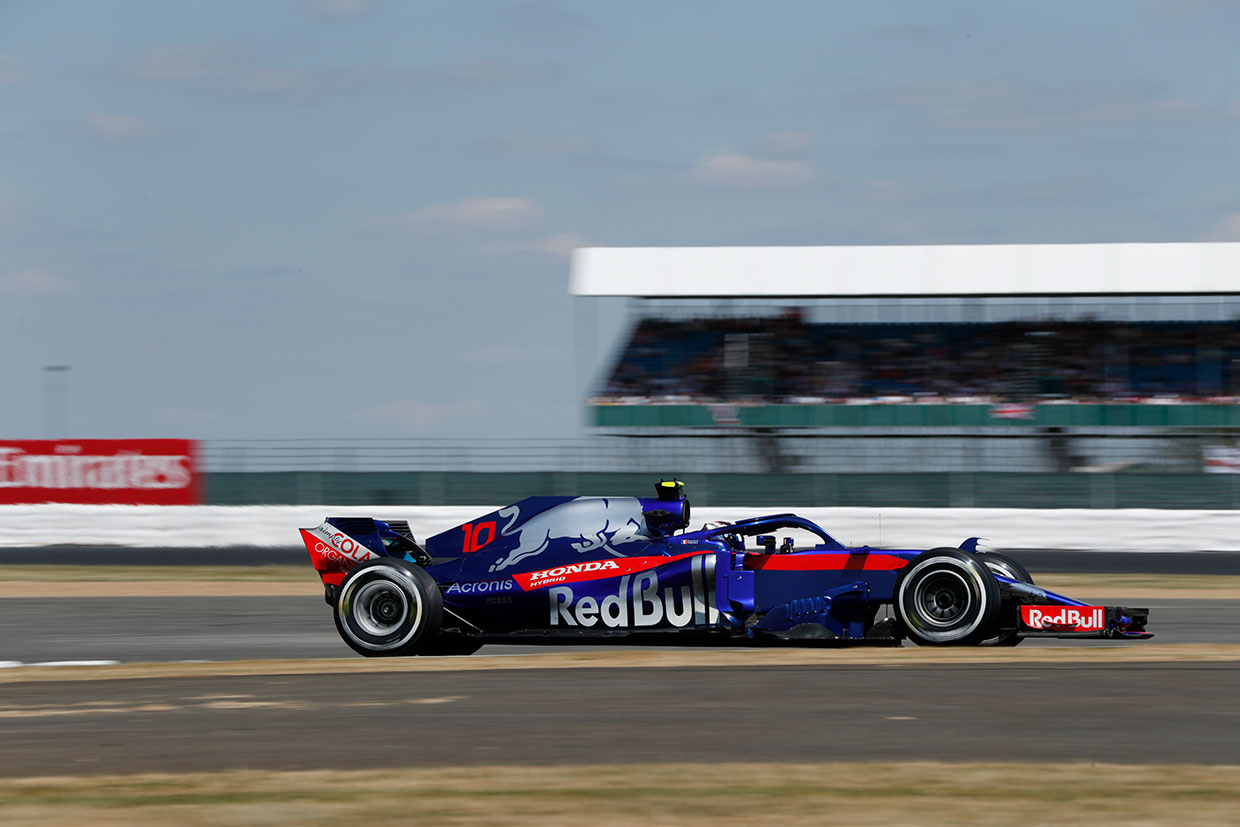 2018年F1第10戦イギリスGP　ピエール・ガスリー