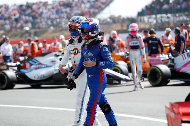 2018年F1第10戦イギリスGP　ピエール・ガスリー