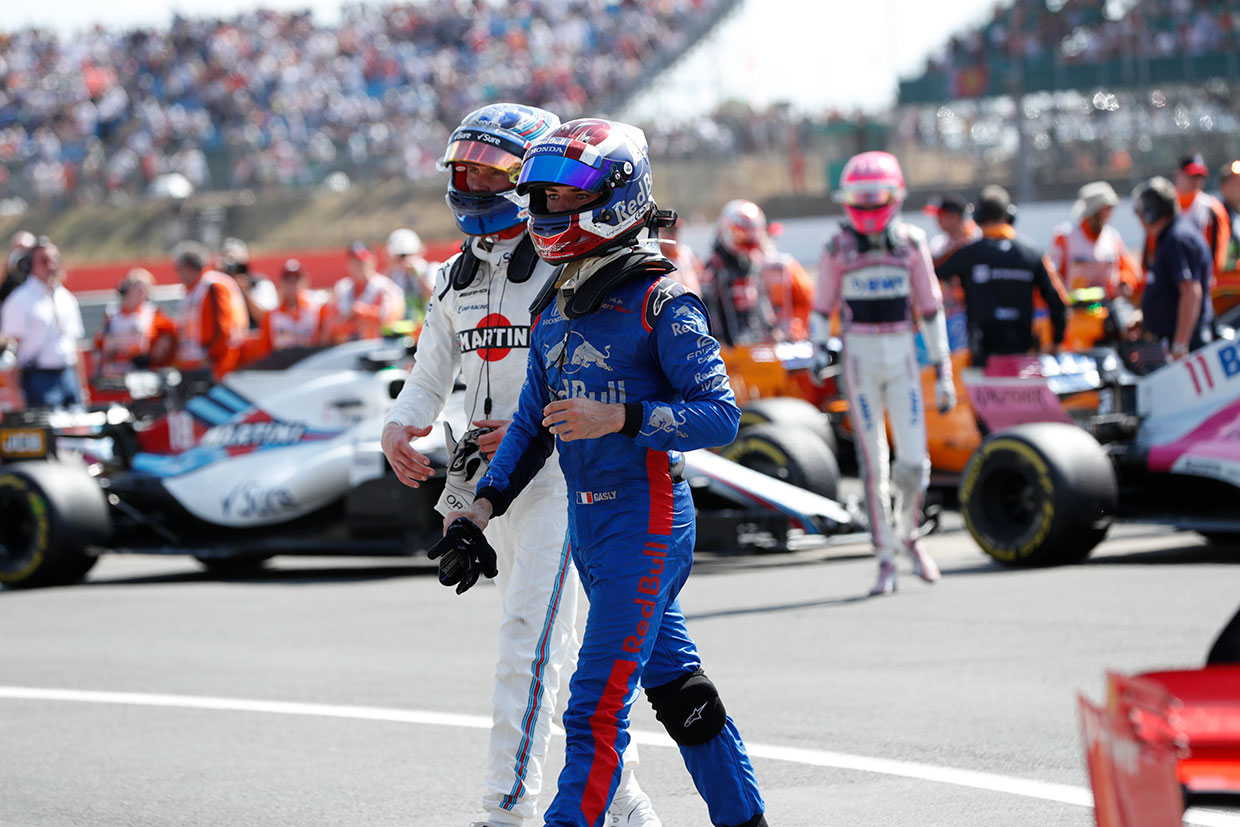 2018年F1第10戦イギリスGP　ピエール・ガスリー