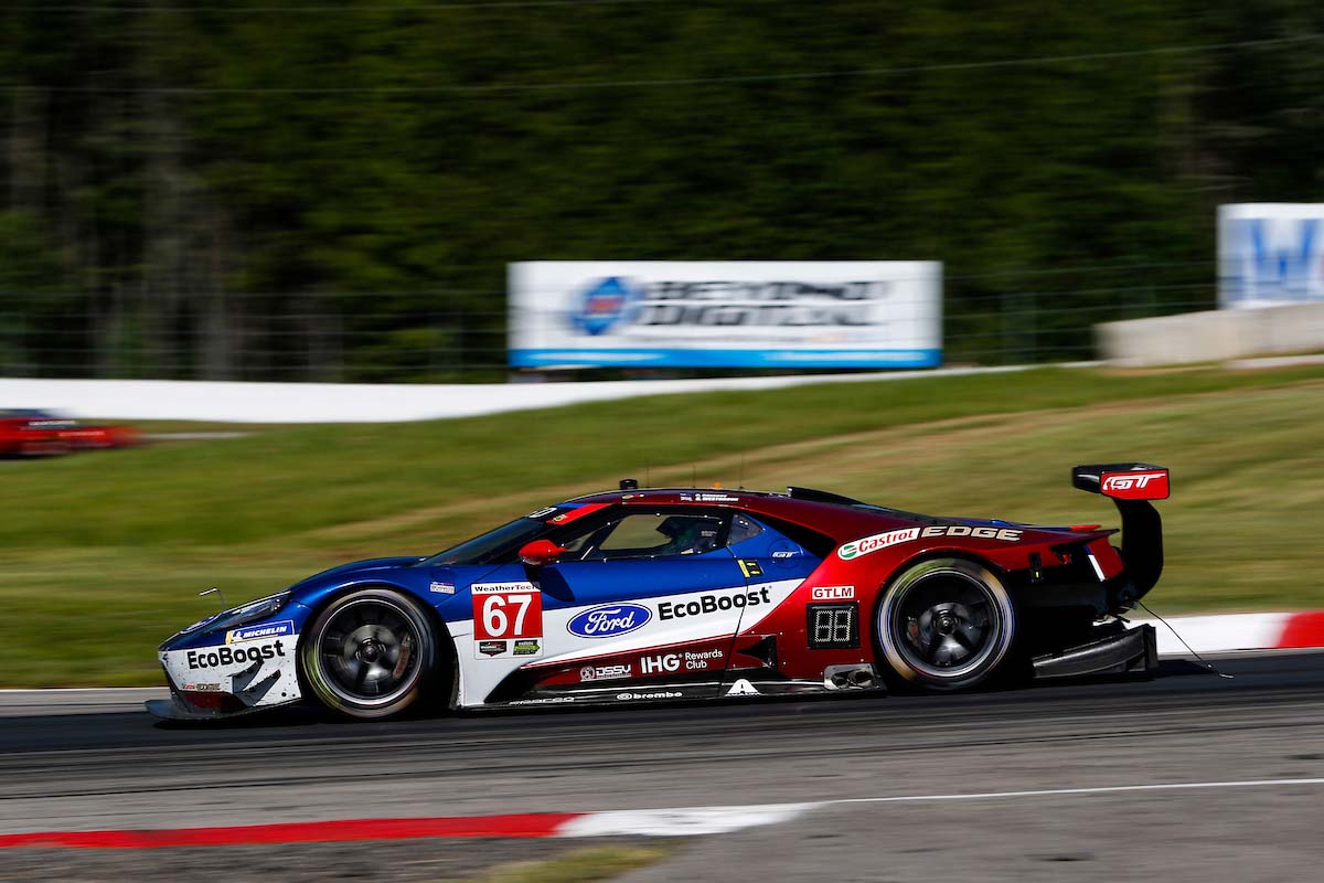 フォード・チップ・ガナッシ・レーシングの67号車フォードGTがGTLMクラス優勝を飾った