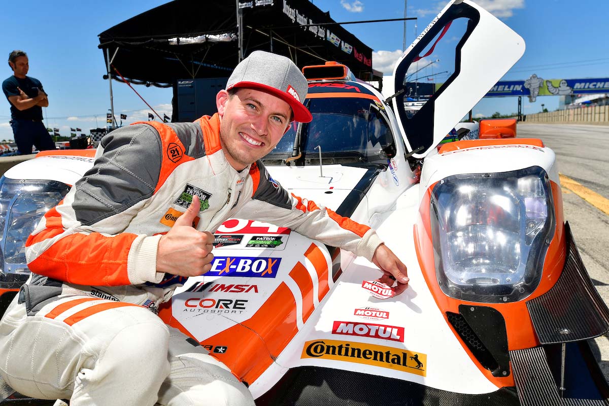 予選最速タイムを記録し、決勝でも優勝を飾った54号車オレカのコリン・ブラウン