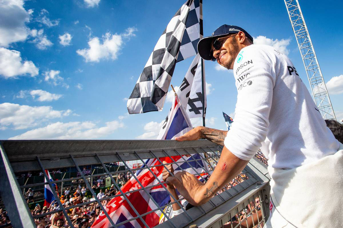 2018年F1第10戦イギリスGP　ルイス・ハミルトン