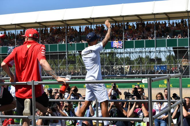 2018年F1第10戦イギリスGP　ルイス・ハミルトン