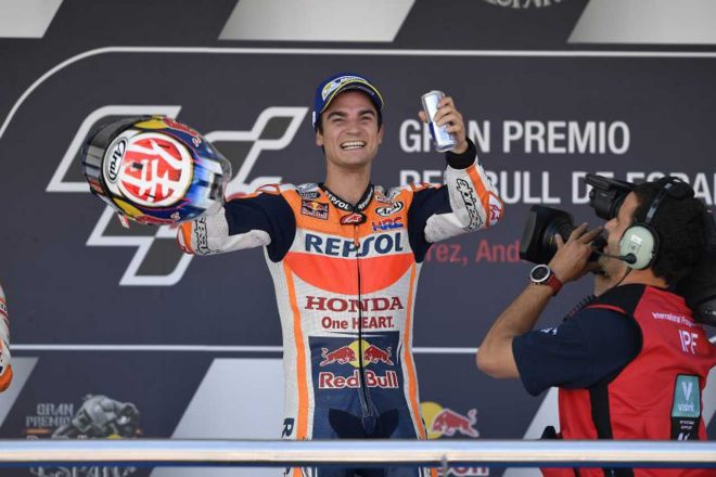 2017年スペインGPで優勝したペドロサ