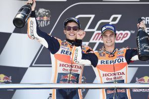 4年ぶりにホームレースのスペインGPで優勝したダニ・ペドロサ