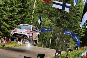 2017年のラリー・フィンランドを戦ったトヨタ・ヤリスWRC
