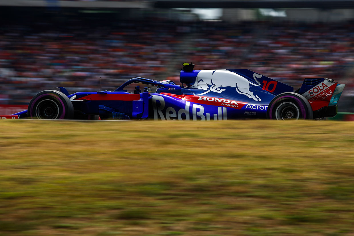 2018年F1第11戦ドイツGP予選　ピエール・ガスリー