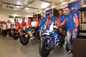 鈴鹿8耐を前に都内に集結したホンダ系4チーム