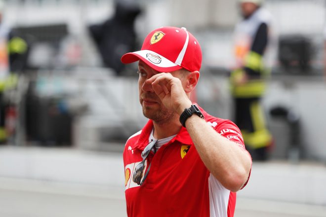 2018年F1第11戦ドイツGP　セバスチャン・ベッテル