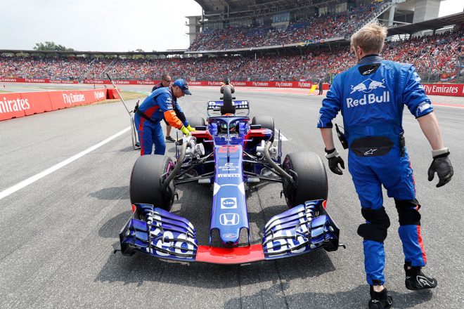 2018年F1第11戦ドイツGP　ブレンドン・ハートレー