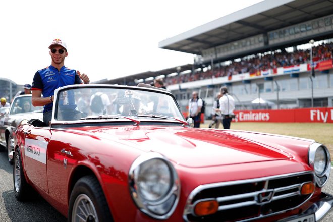 2018年F1第11戦ドイツGP　ピエール・ガスリー