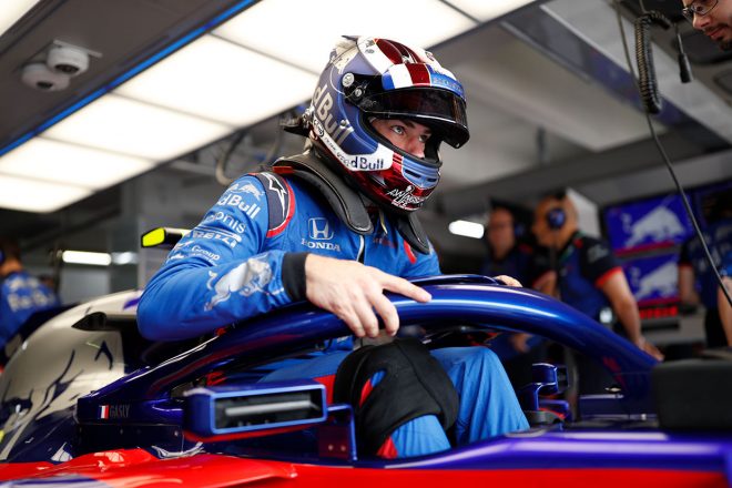 2018年F1第11戦ドイツGP　ピエール・ガスリー