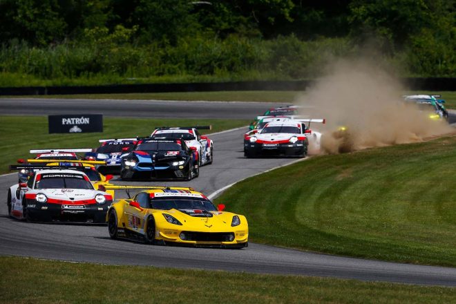 第8戦ライムロック・パーク スタートシーン