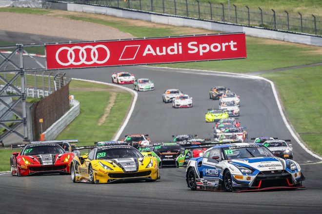 ブランパンGTアジア第8戦富士 オープニングラップ