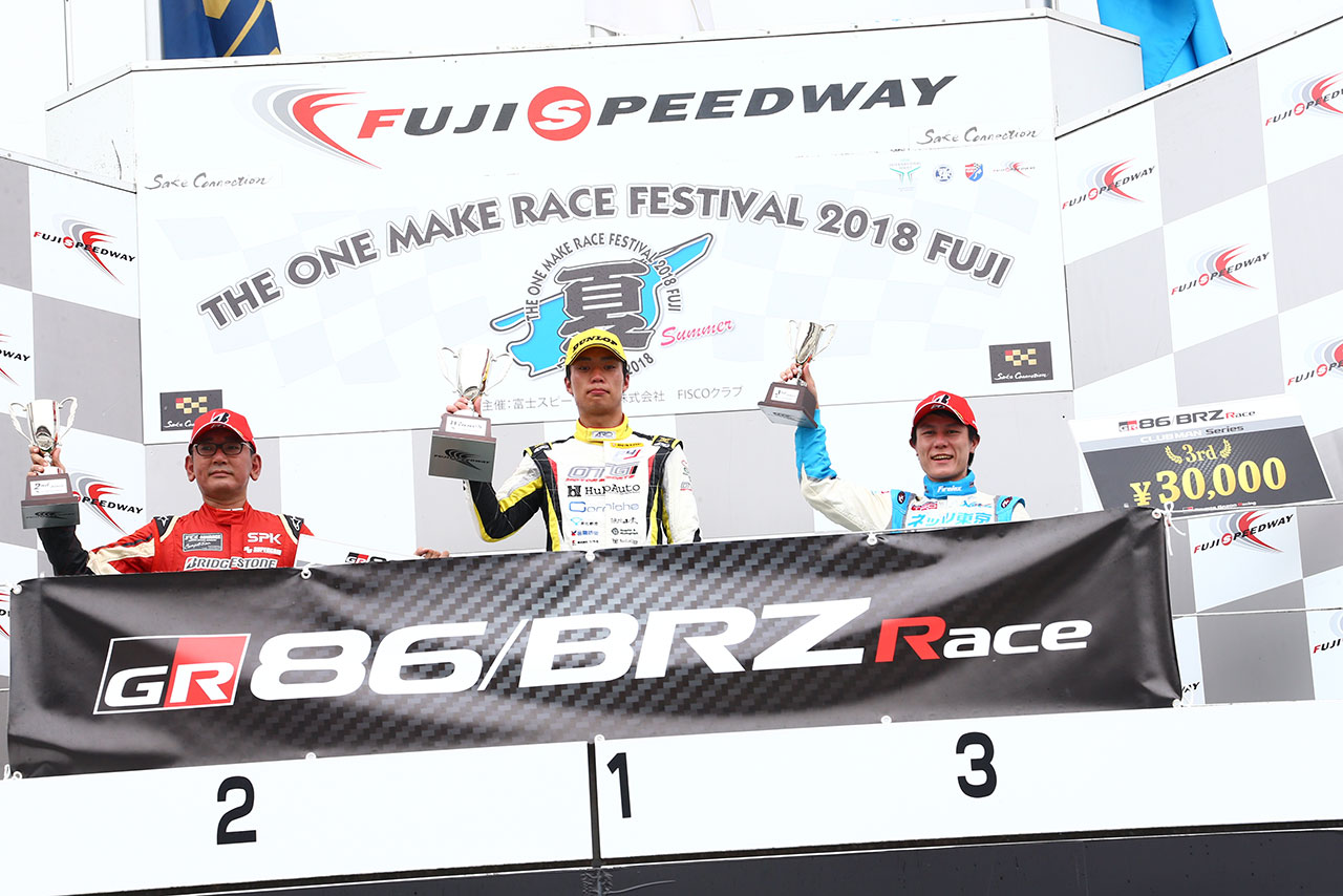 クラブマンシリーズ 表彰台