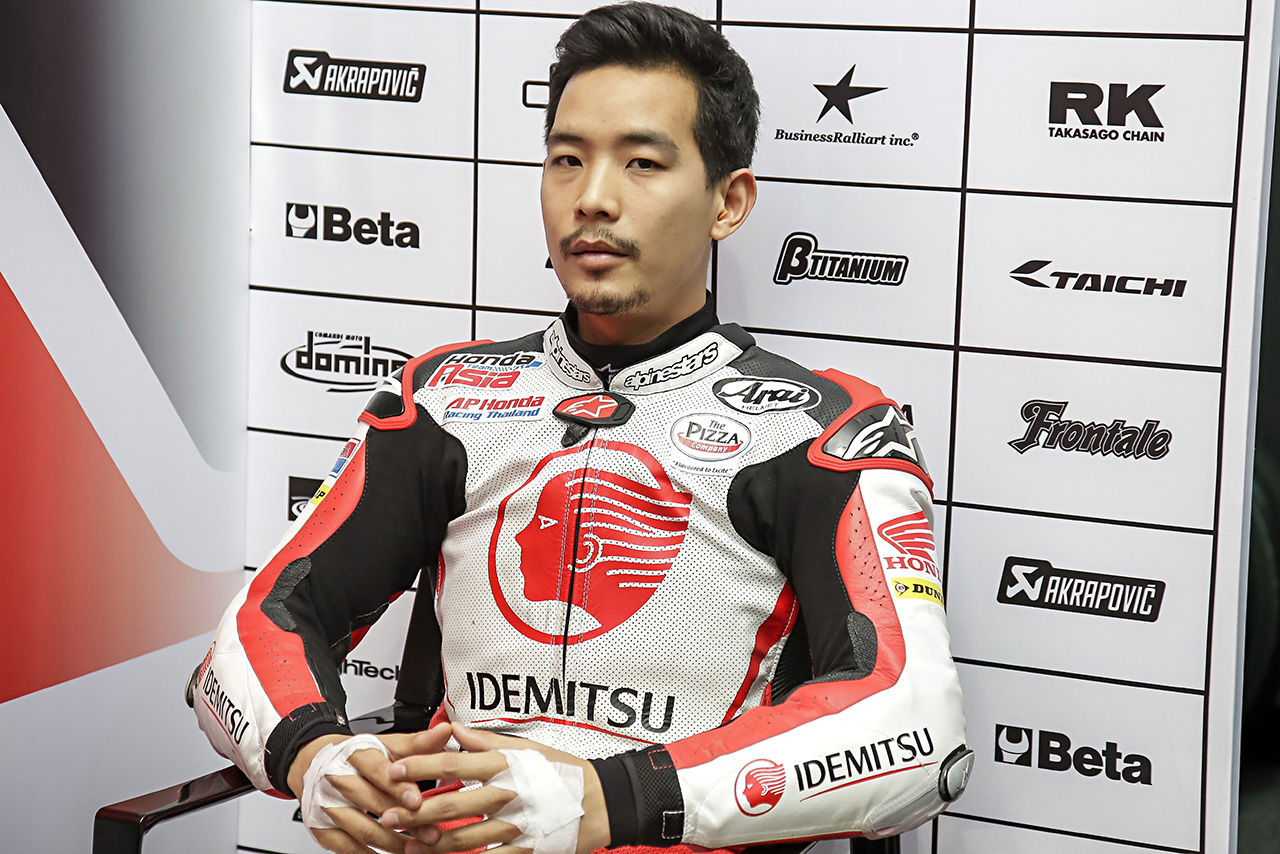 2010〜2016年までイデミツ・ホンダ・チーム・アジアのライダーとしてMoto2クラスに参戦したラタパー・ウィライロー