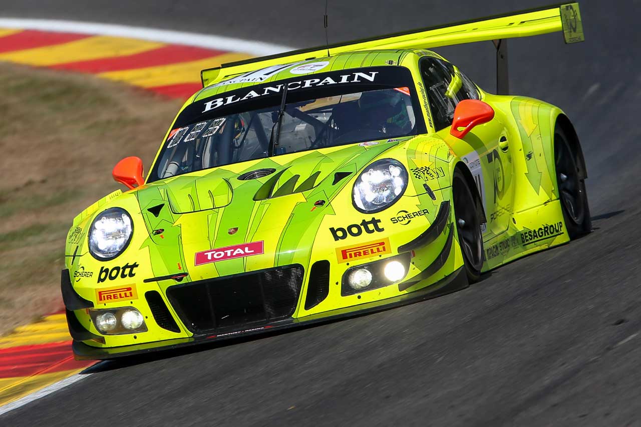 マンタイ・レーシングの911号車ポルシェ911 GT3