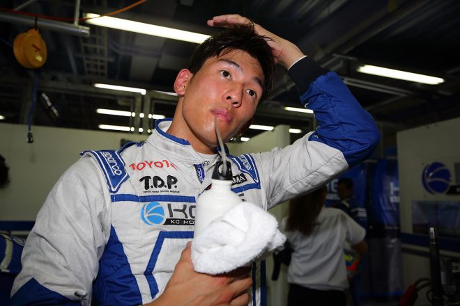 2016年までKCMGからスーパーフォーミュラに参戦していた中山雄一