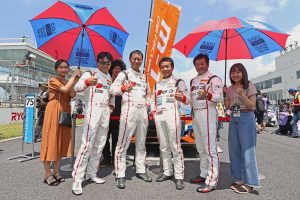 4名体制でオートポリス戦に臨んだAudi Team DreamDrive Noah