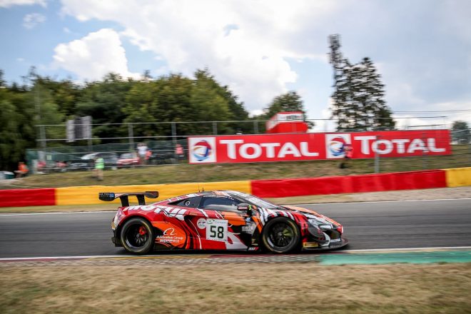 ガレージ59の58号車マクラーレン650S GT3