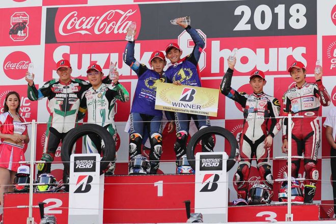 鈴鹿4耐を連覇したYamaha Thailand Rading Team