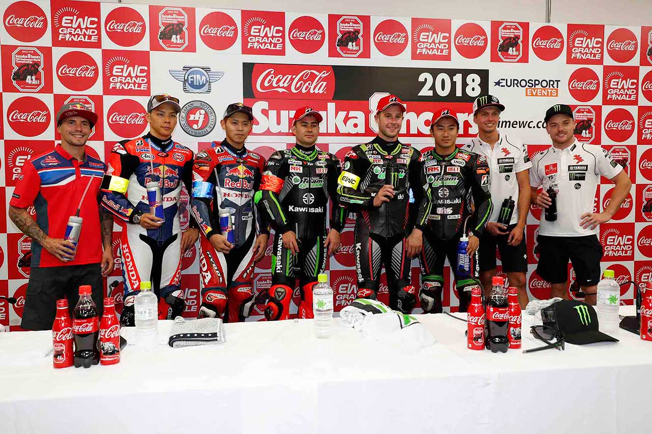 鈴鹿8耐のTOP10チームによる計時予選トップ3を獲得したチーム