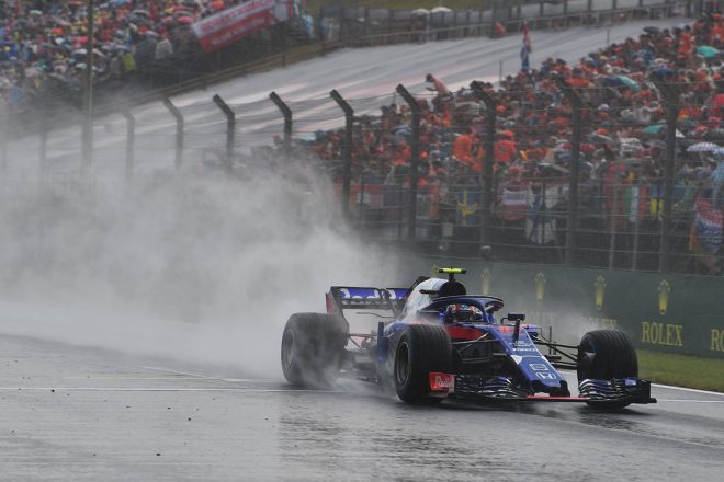 2018年F1第12戦ハンガリーGP予選Q3に進出したピエール・ガスリー