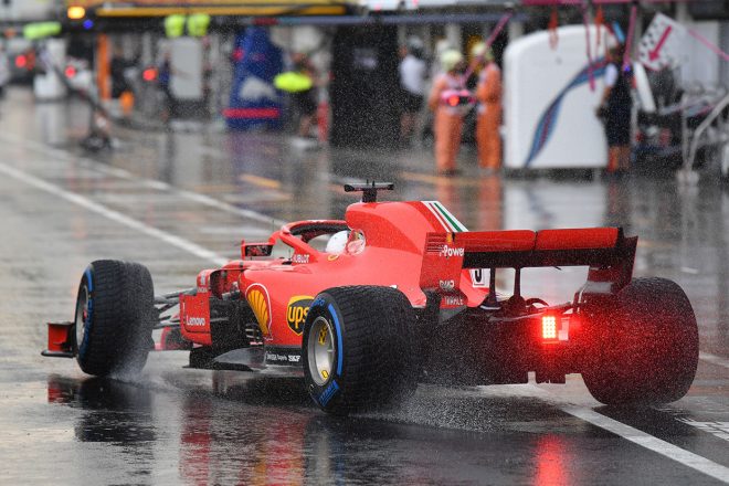 2018年F1第12戦ハンガリーGP予選　セバスチャン・ベッテル