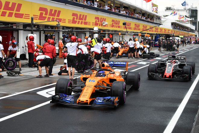2018年F1第12戦ハンガリーGP　フェルナンド・アロンソ
