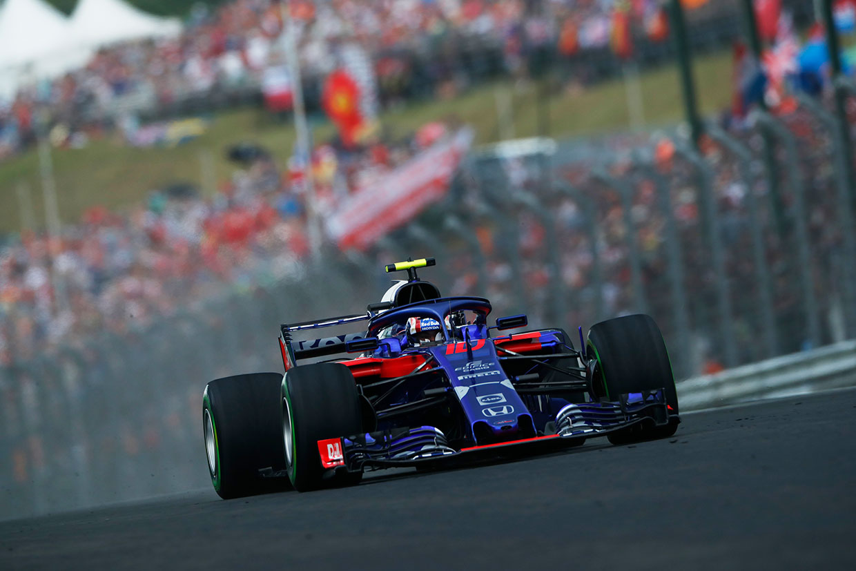 2018年F1第12戦ハンガリーGP　FP3：ピエール・ガスリー