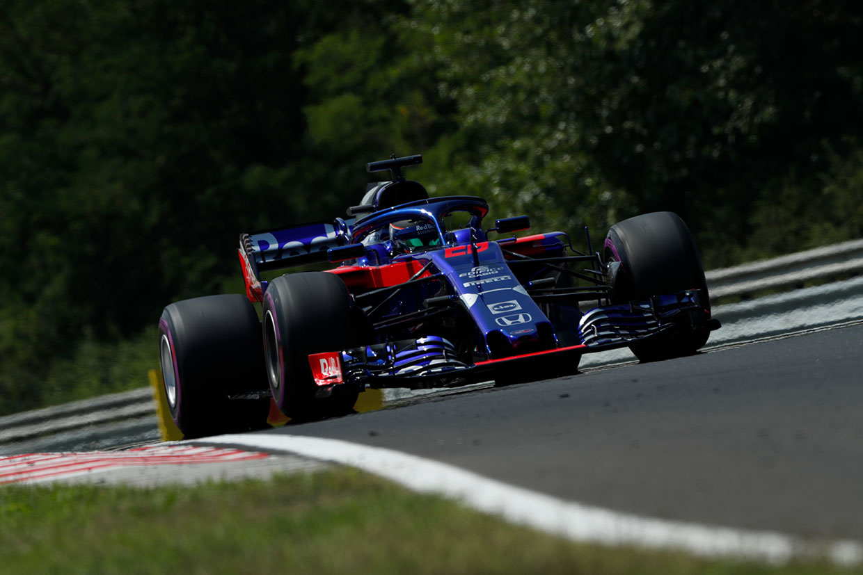 2018年F1第12戦ハンガリーGP　FP3：ブレンドン・ハートレー