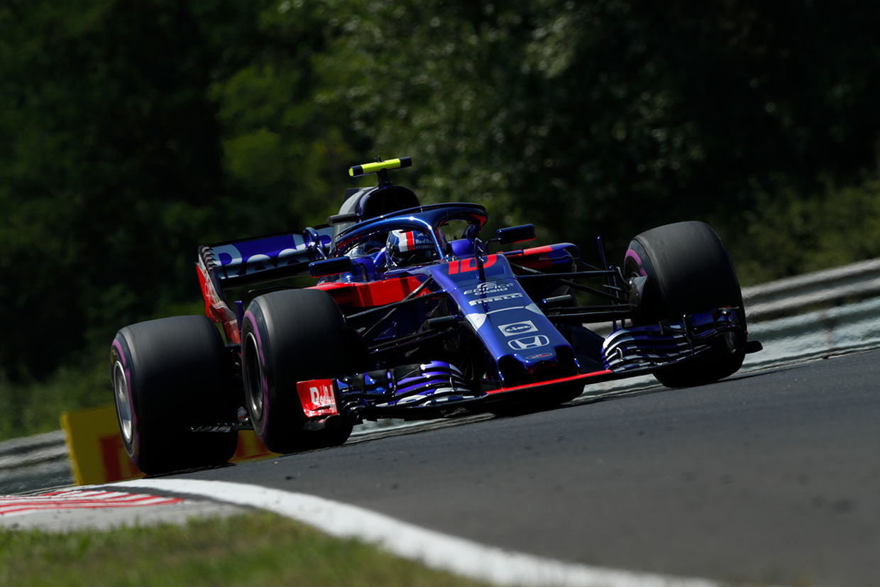 2018年F1第12戦ハンガリーGP　FP3：ピエール・ガスリー