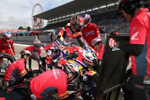 中上貴晶(レッドブル・ホンダwith日本郵便)